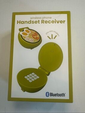 Vivitar Novelty Bluetooth Ramen Phone Handset Receiver NIB